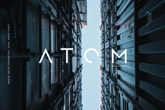 Atom: A Display Font for Modern Graphic Design