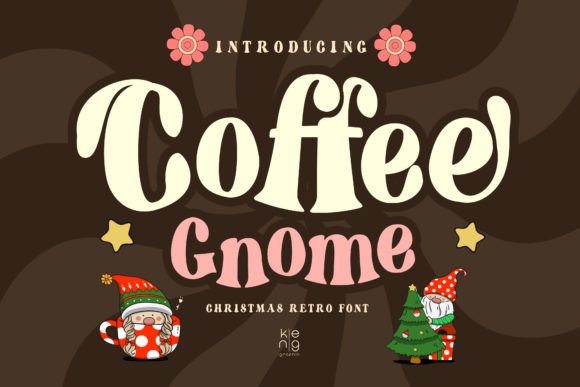 Coffee Gnome: Vintage Charm for Modern Design