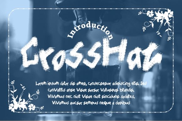 Cross Hat: A Handcrafted Font for Authentic Design