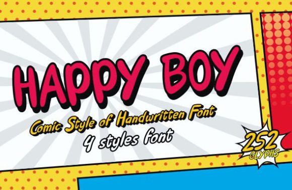 Happy Boy: The Simple Font Making Big Design Waves