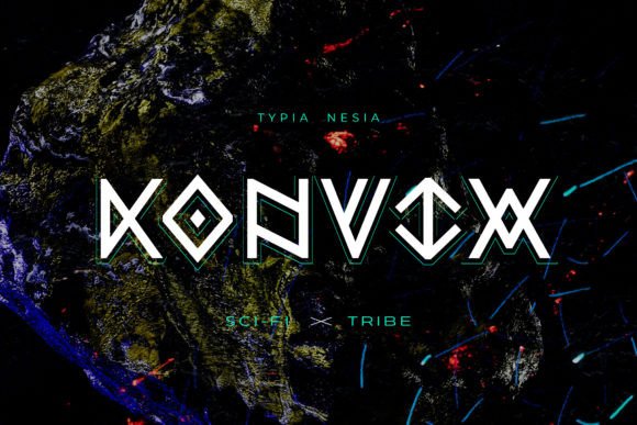 Konvix: A Futuristic Sans Serif for Bold Visual Identity