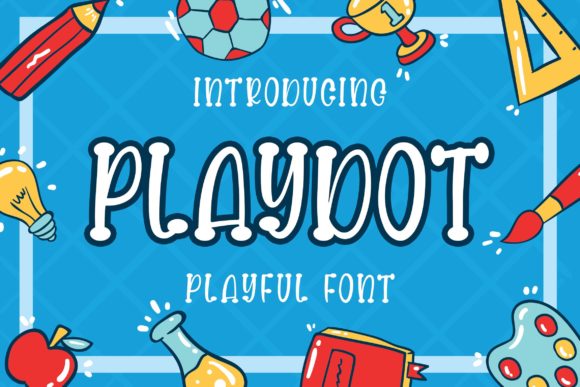Playdot: A Quirky Display Font for Modern Design