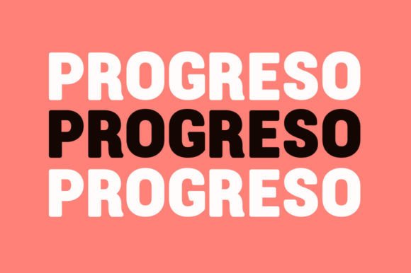 Progreso: Bold Sans Serif for Modern Branding
